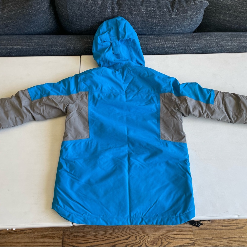 Lands' End Kids Blue and Gray winter jacket.